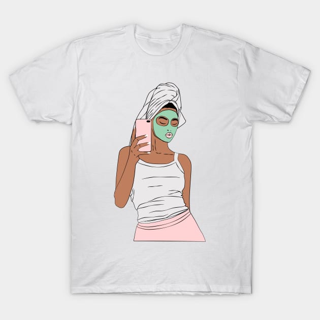 Mirror selfie T-Shirt by Schioto